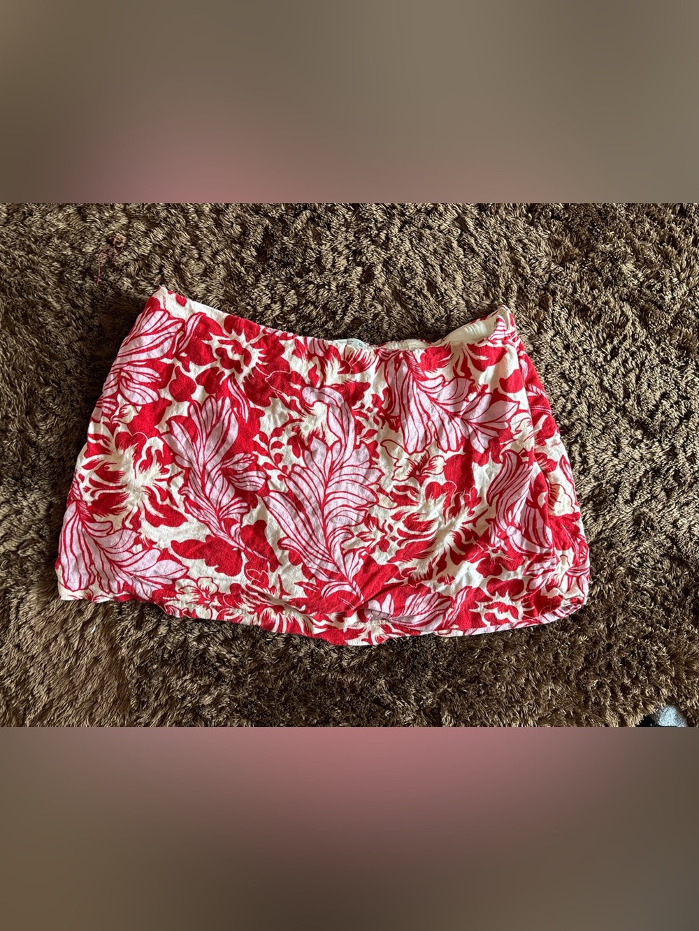 Abercrombie & Fitch Floral Skort